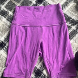 lululemon athletica Purple Bike Shorts
